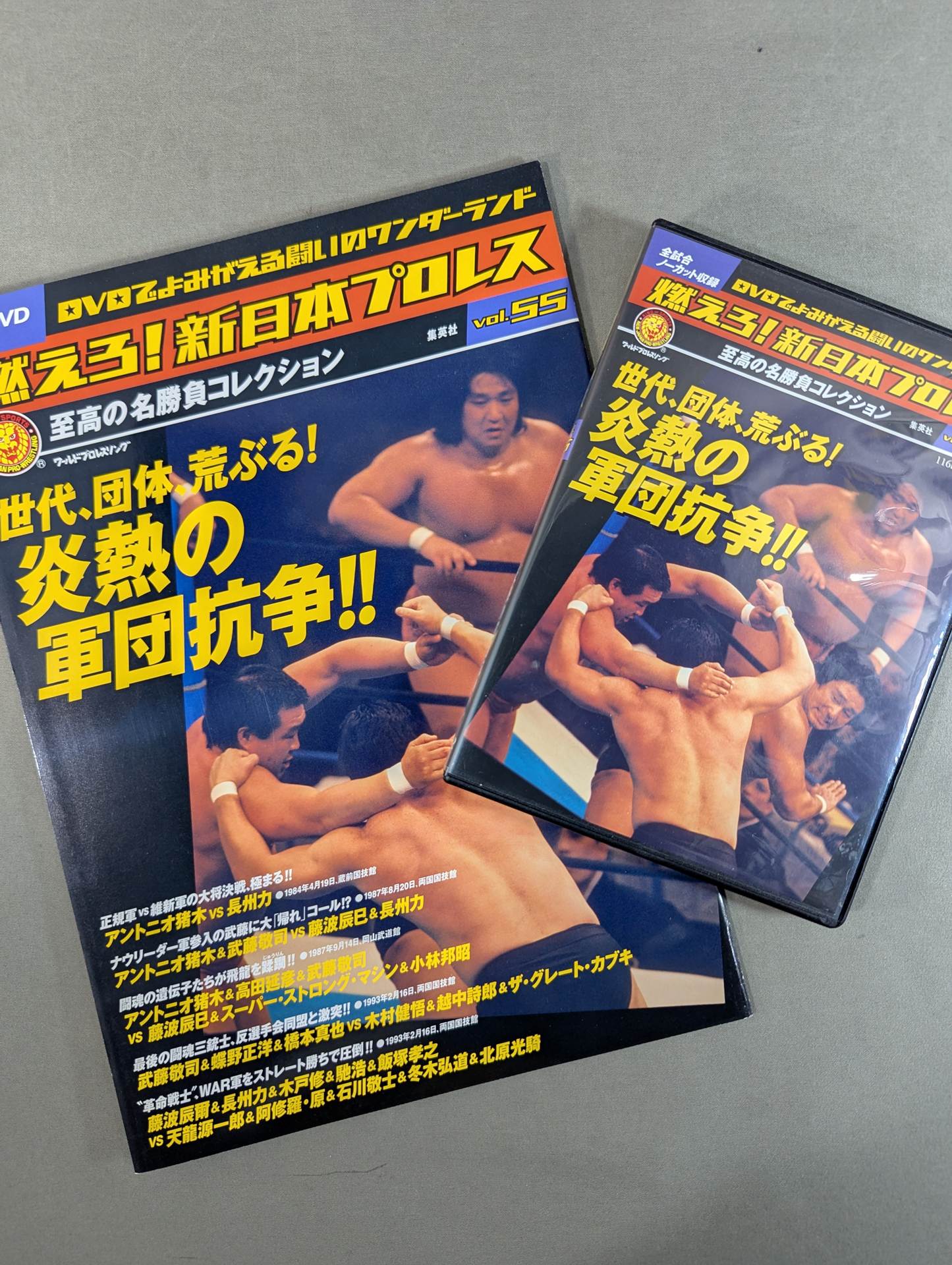 燃えろ!新日本プロレス vol.55 – 闘道館