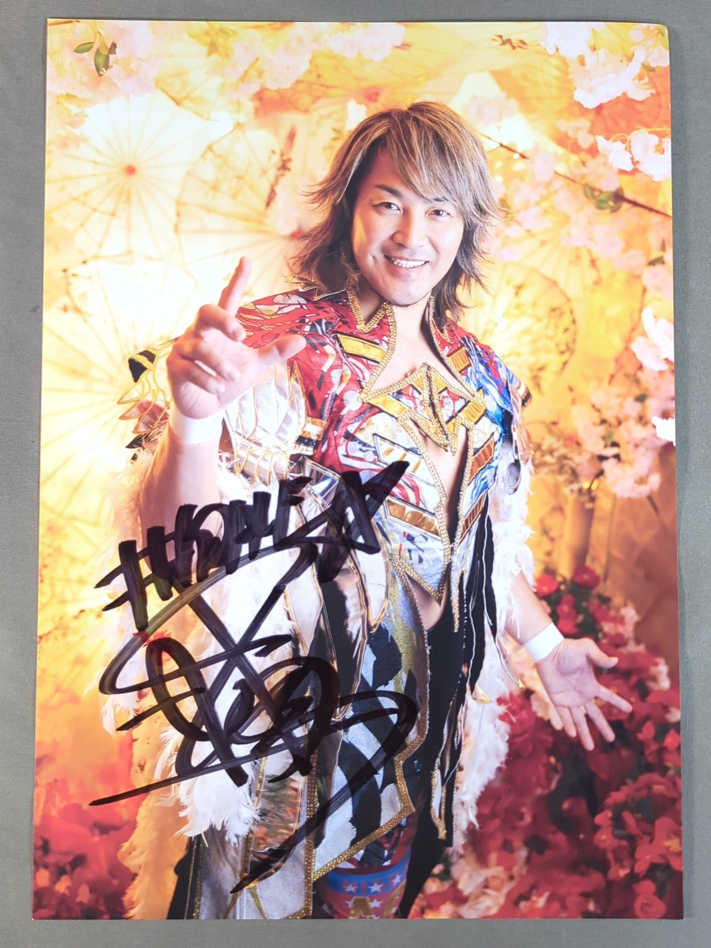 棚橋弘至 直筆サイン入り ポートレート(A-6) – 闘道館