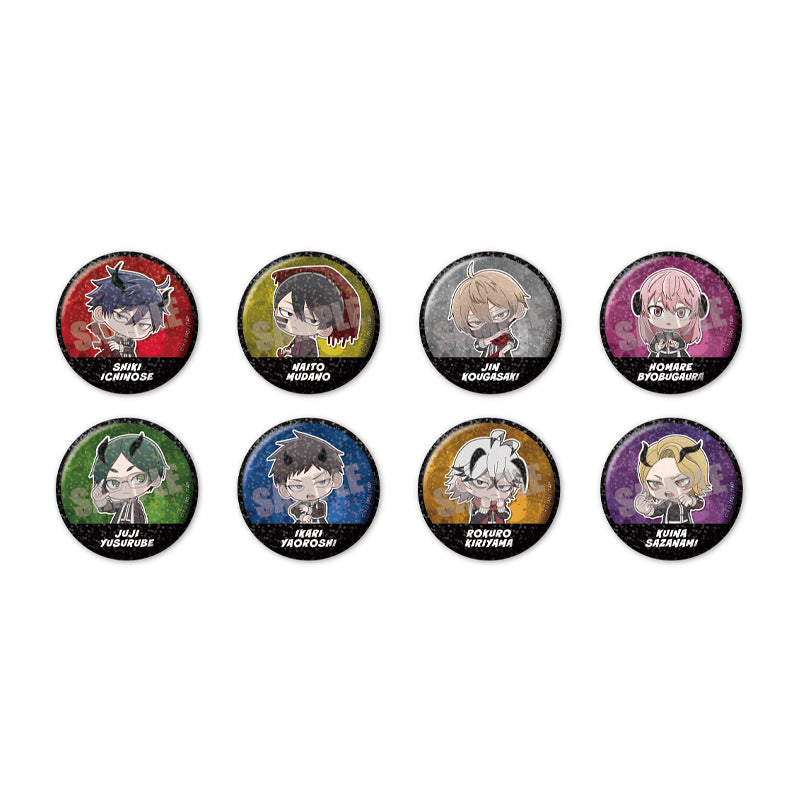 桃源暗鬼 トレーディングホログラム缶バッジ BATTLE ver. 全8種（BOX