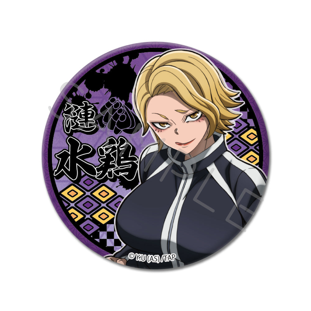 TVアニメ「桃源暗鬼」第1弾 3way缶バッジ YH (漣 水鶏)｜TVアニメ