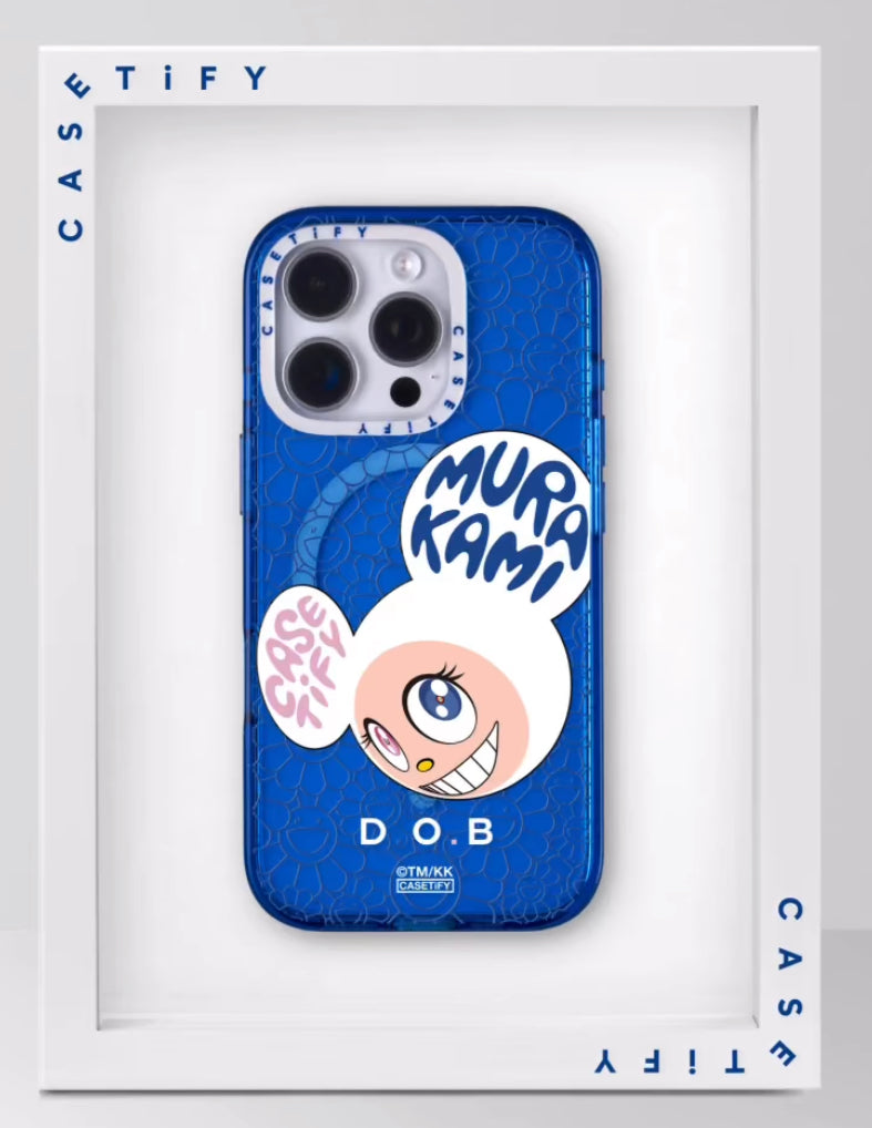 TAKASHI MURAKAMI × CASETiFY - DOB, AND THEN - WHITE RING EDITION