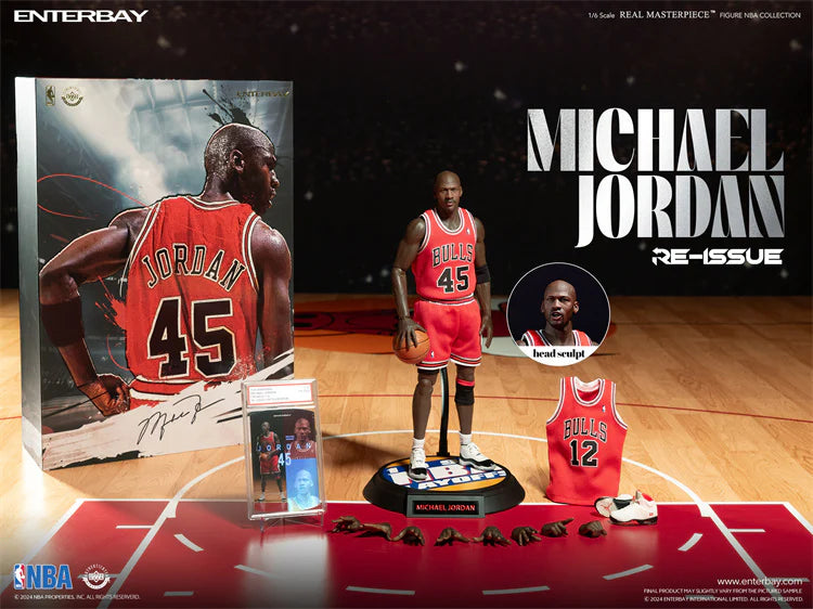 Enterbay Real Masterpieces 1/6 NBA Chicago Bulls Michael Jordan (I'm B