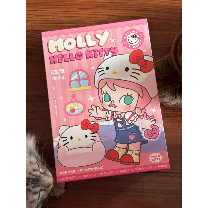 POP MART MOLLY × ハローキティ アクションフィギュア 限定版 POP MART