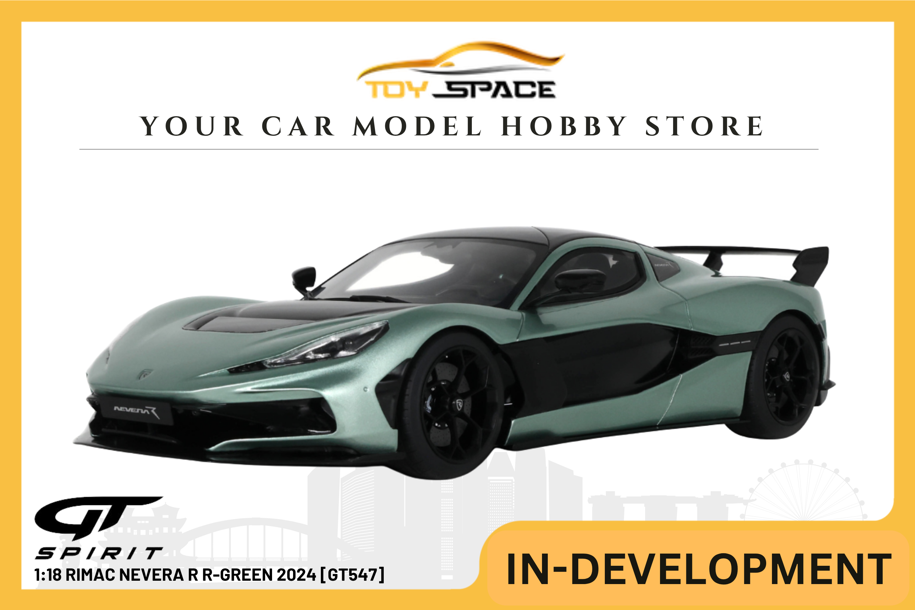 GT SPIRIT] 1:18 Rimac Nevera R R-Green 2024 [GT547]