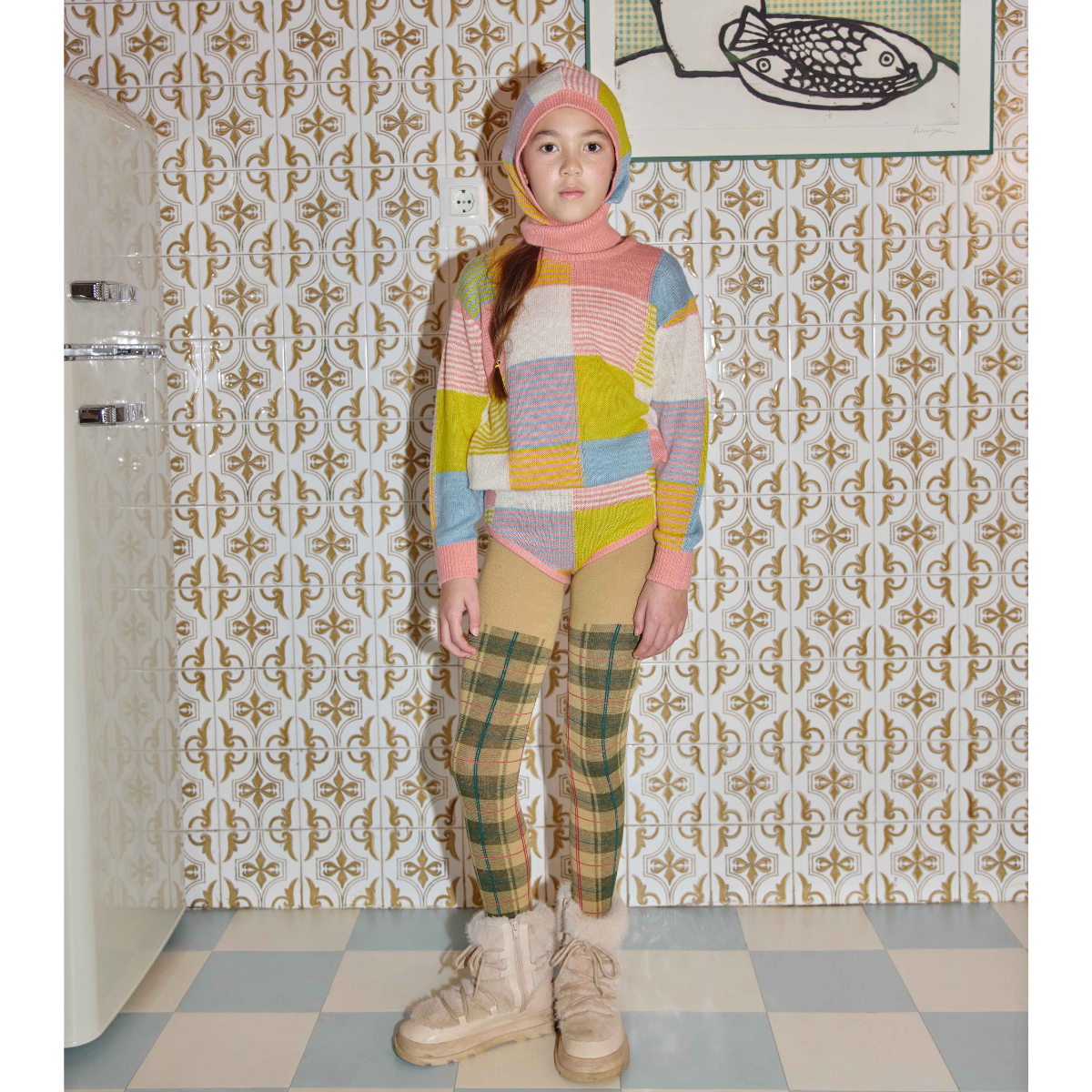 FISH&KIDS - PATCHWORK PASTELS SWEATER – treats and room