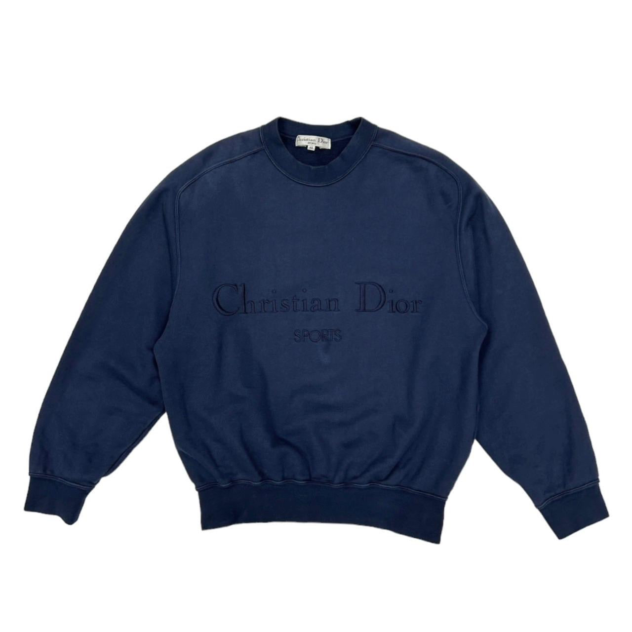 Dior 'Sports' Navy Crew Sweatshirt – Treasures of NYC