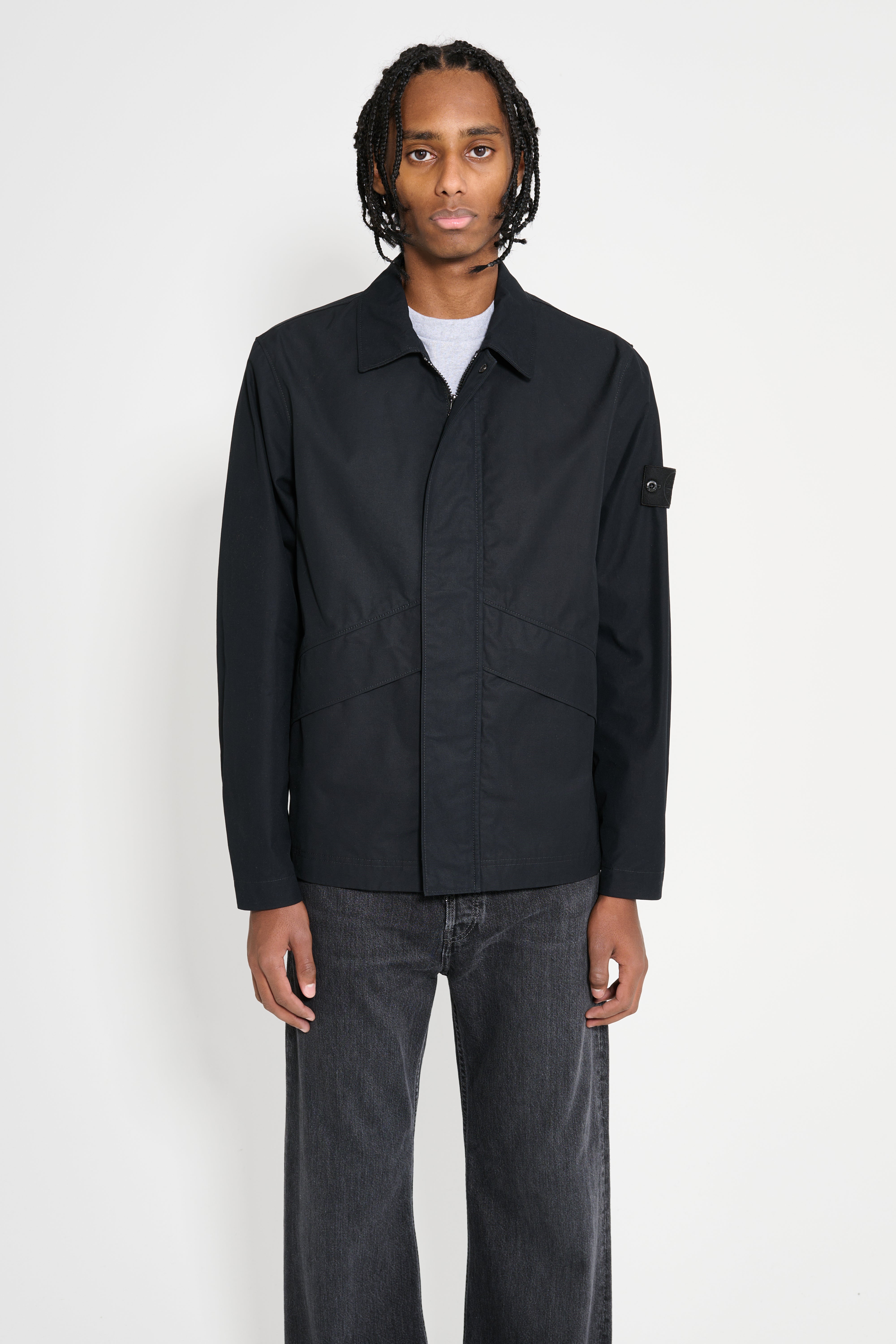 Stone Island Ghost Overshirt Jacket Black – Très Bien