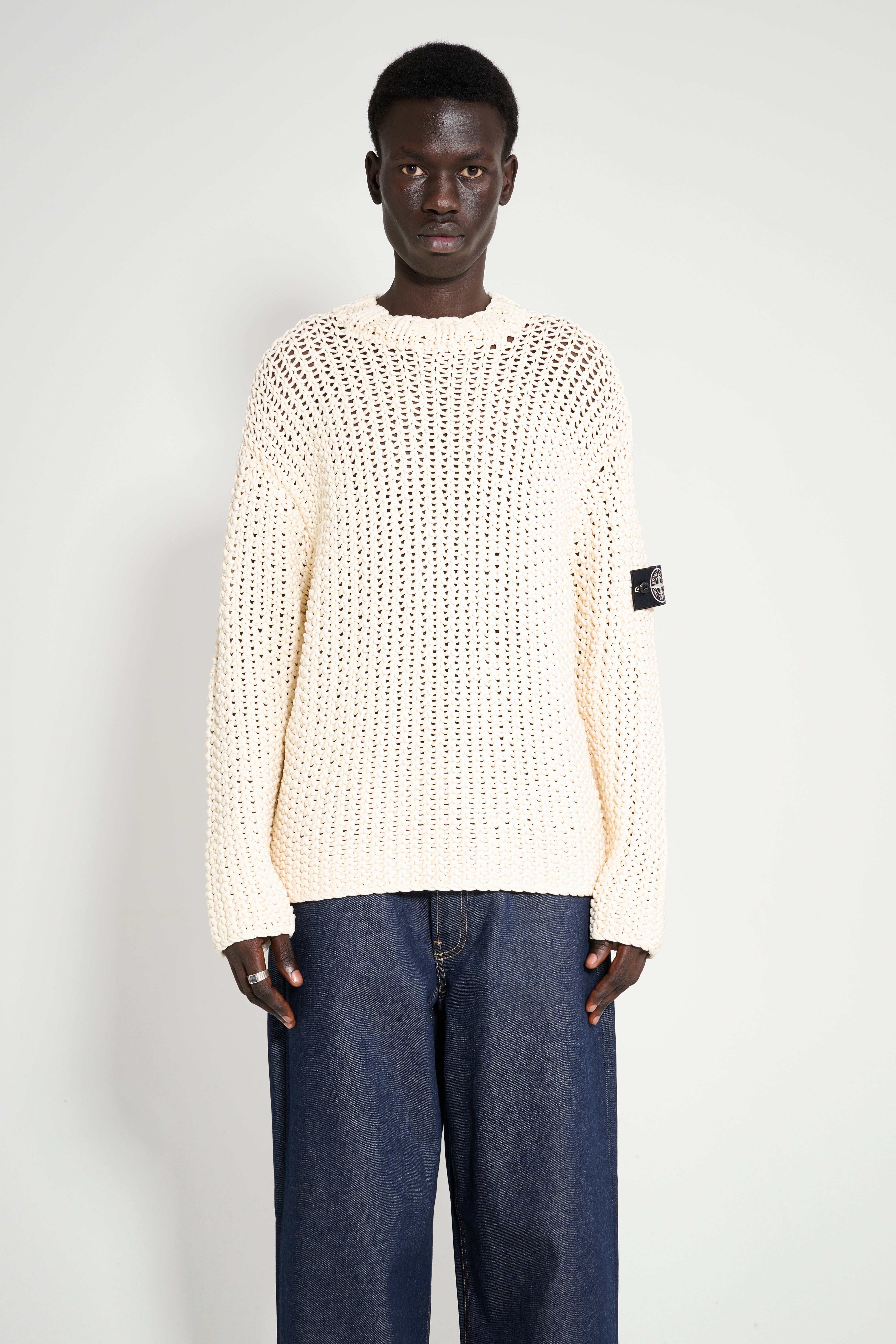 Stone Island Knitted Sweater Cherry – Très Bien