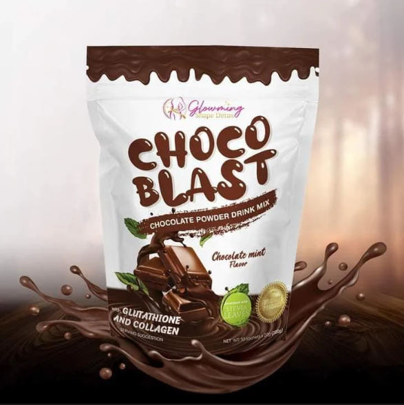 Glowming Shape Detox Choco Blast Powdered Drink Mix (Glutathione