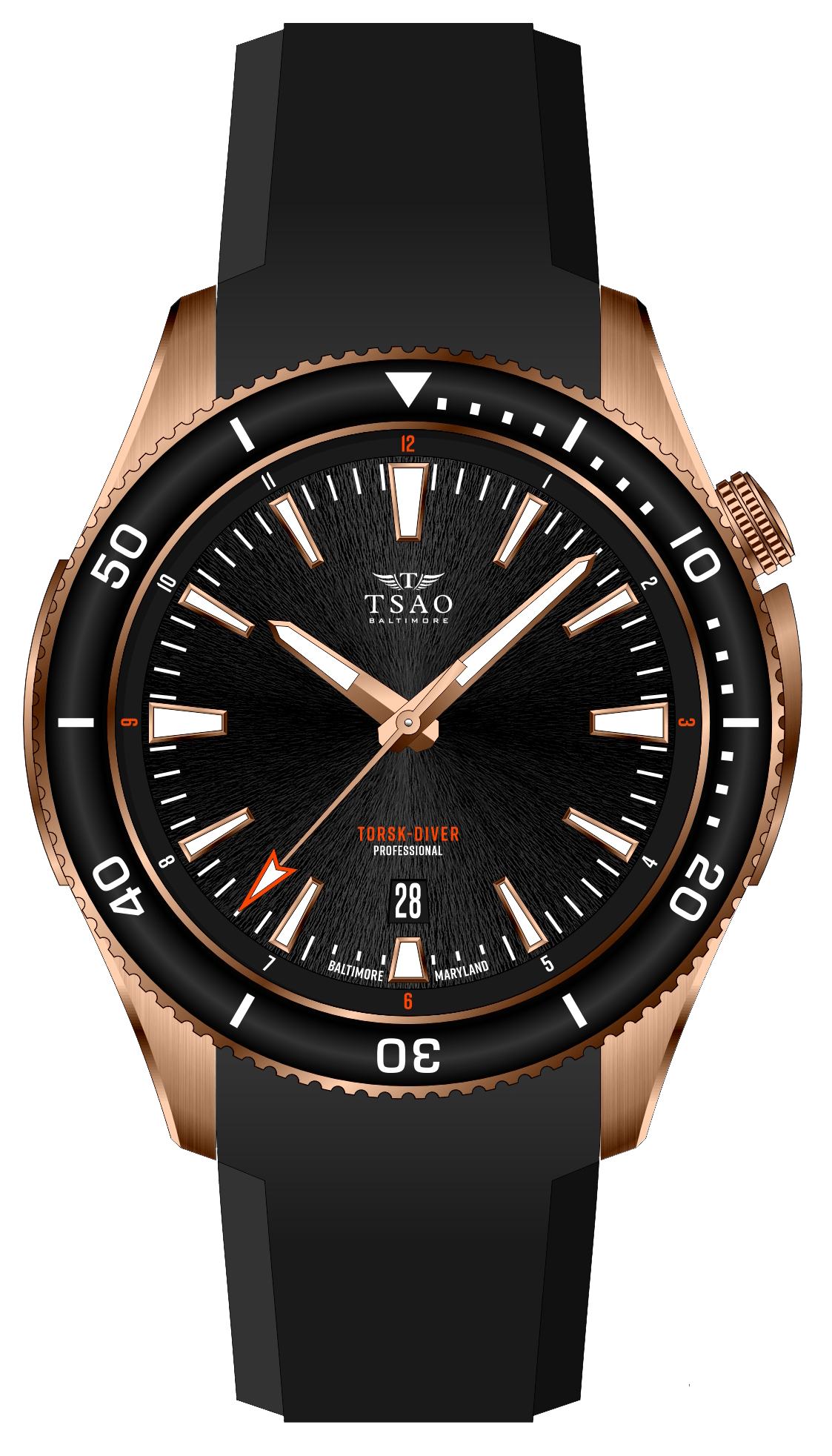 Bronze Torsk-Diver Pro Onyx Black – Tsao Baltimore