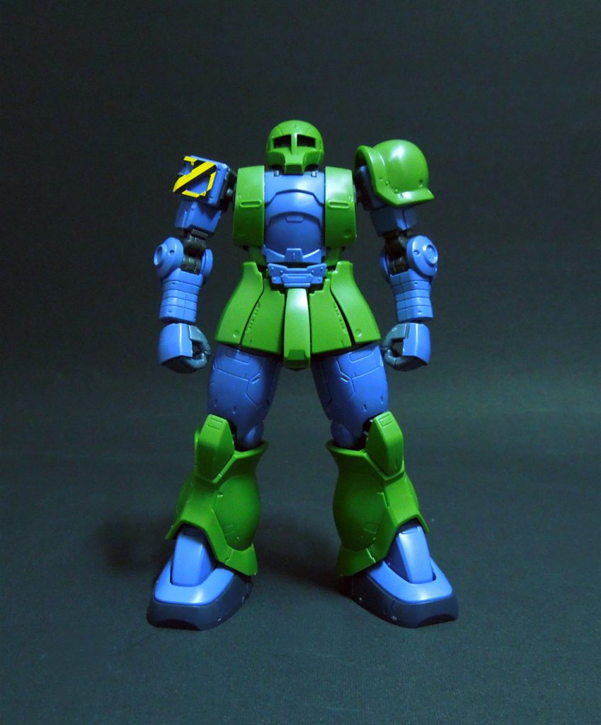 HGTO ザクI（デニム／スレンダー機）パチ組みレビュー。 – UC-TIMELINE