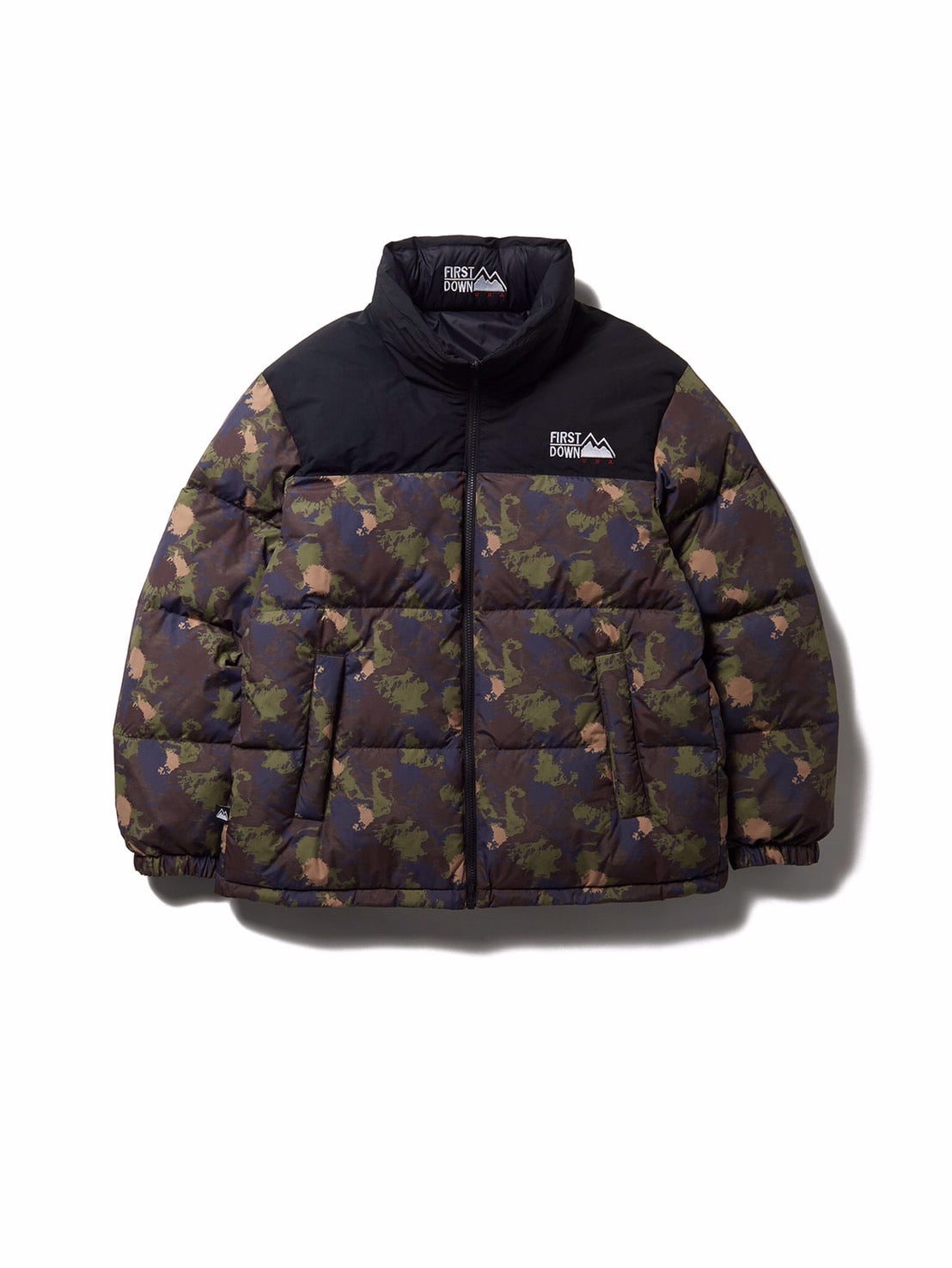 FIRST DOWN -ファーストダウン】BUBBLE DOWN JKT MICROFT® / CAMO