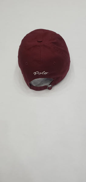 Nwt Polo Ralph Lauren Burgundy NY Adjustable Hat | Unique Style
