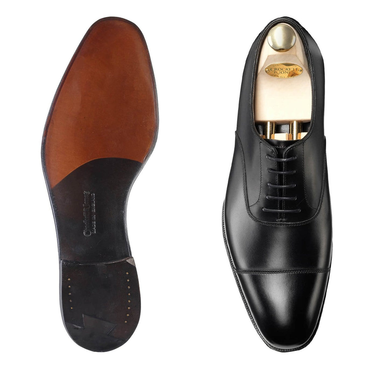 Audley Black Calf | Crockett & Jones – Crockett & Jones US