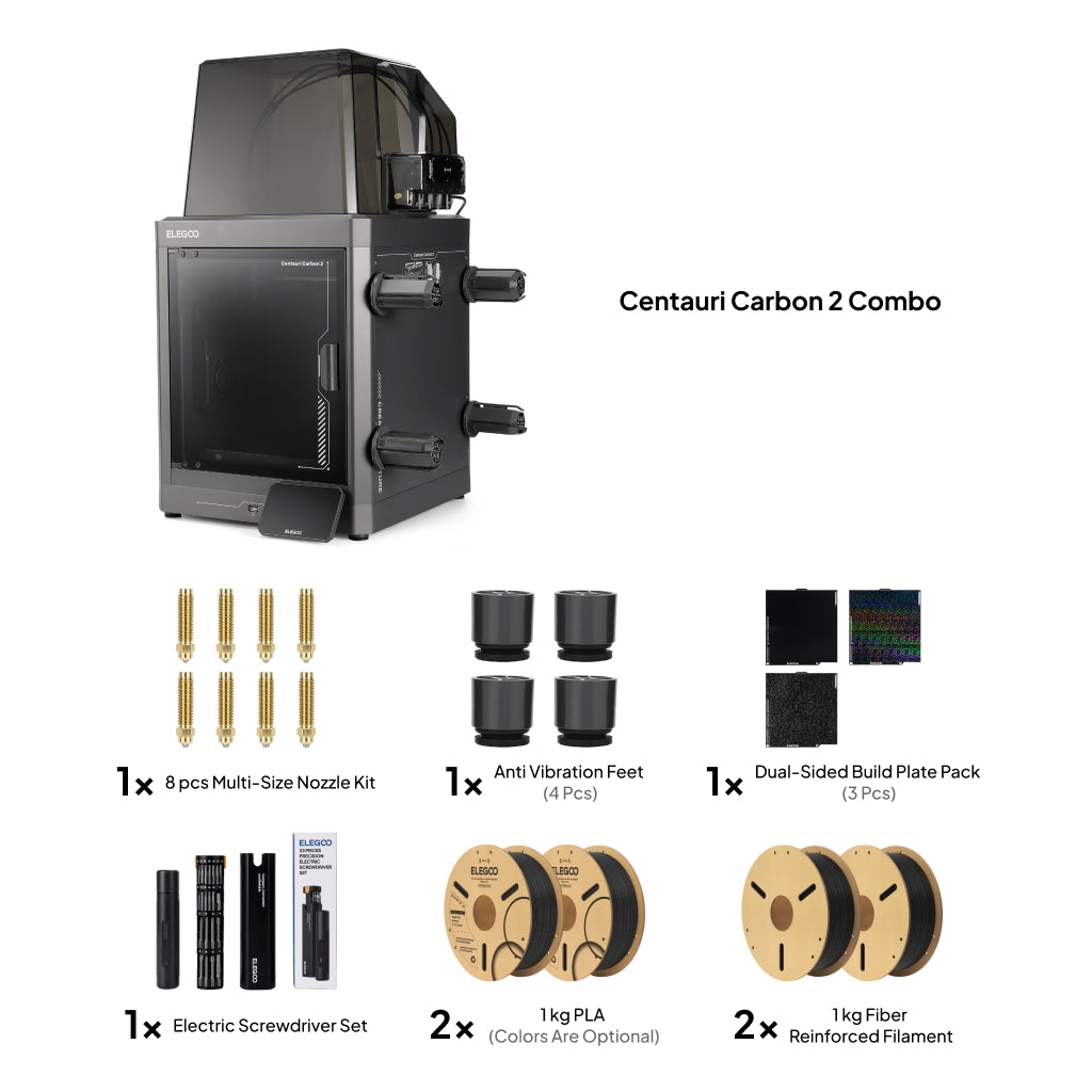 Elegoo Centauri Carbon 2 Combo All-in-One Bundle – ELEGOO US