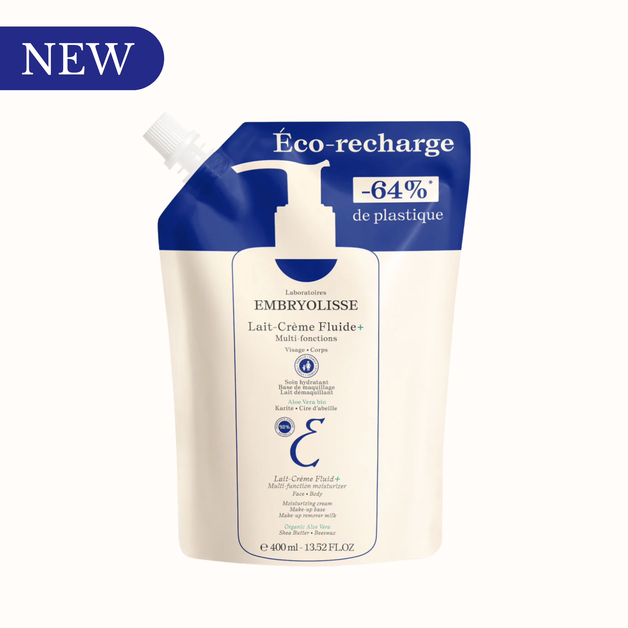 Lait Crème Fluid+ Eco-Refill ♻️| Embryolisse USA