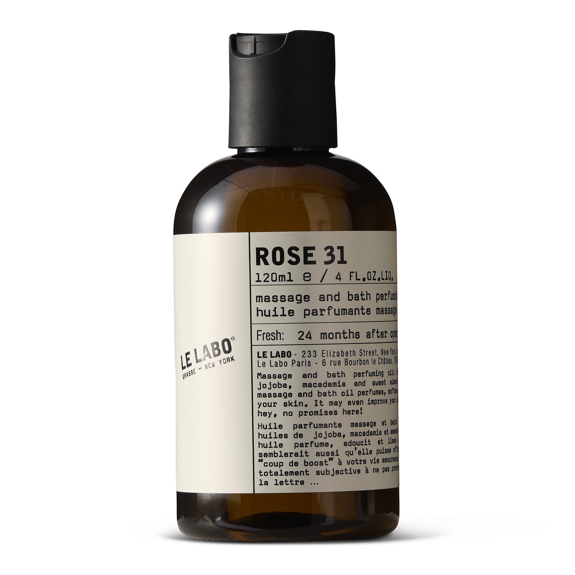 Rose 31 Massage and Body Perfuming Oil | Le Labo | Fairmont Store