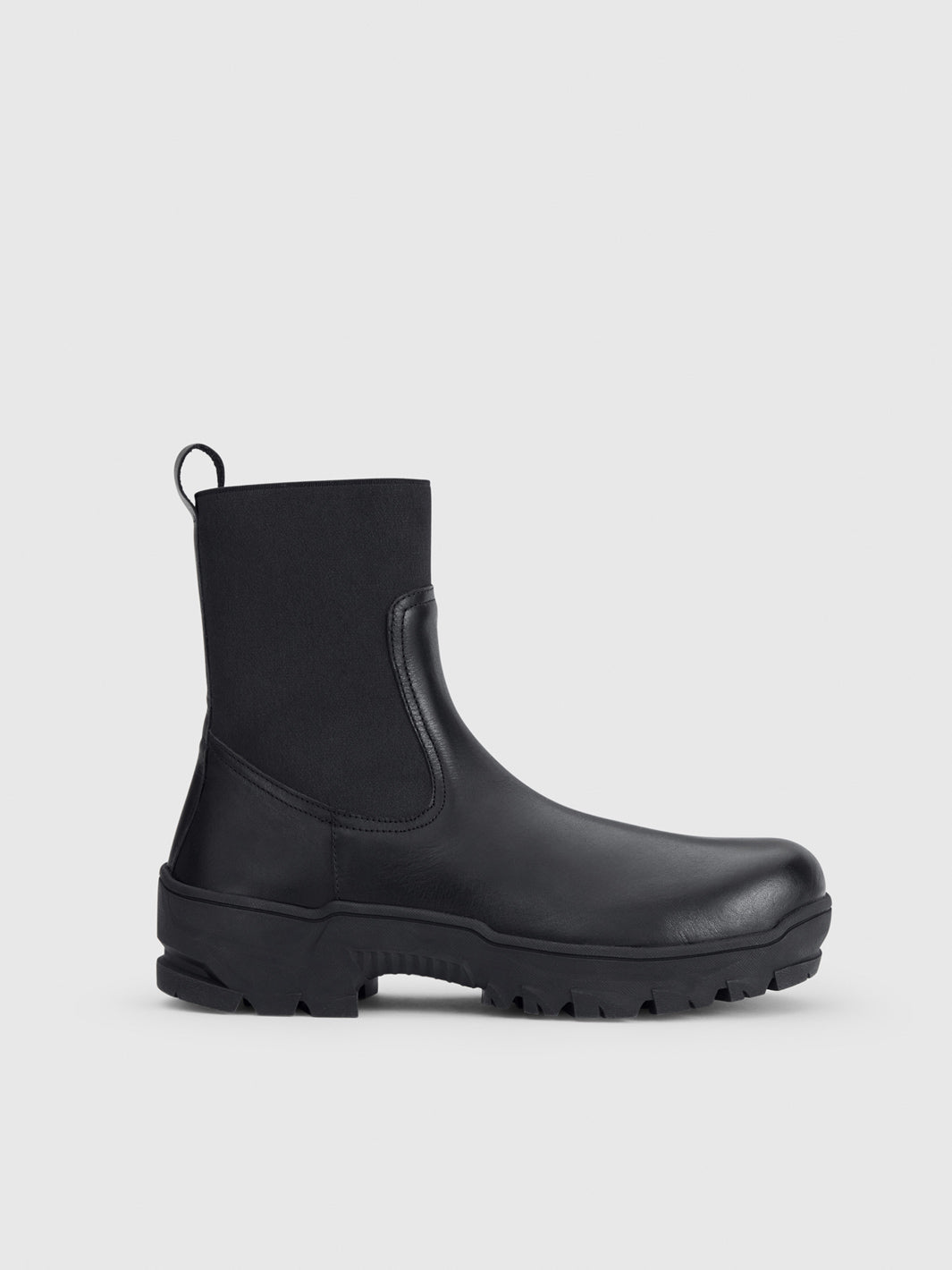 Feltre Black Leather Boots | ATP Atelier | Official Site