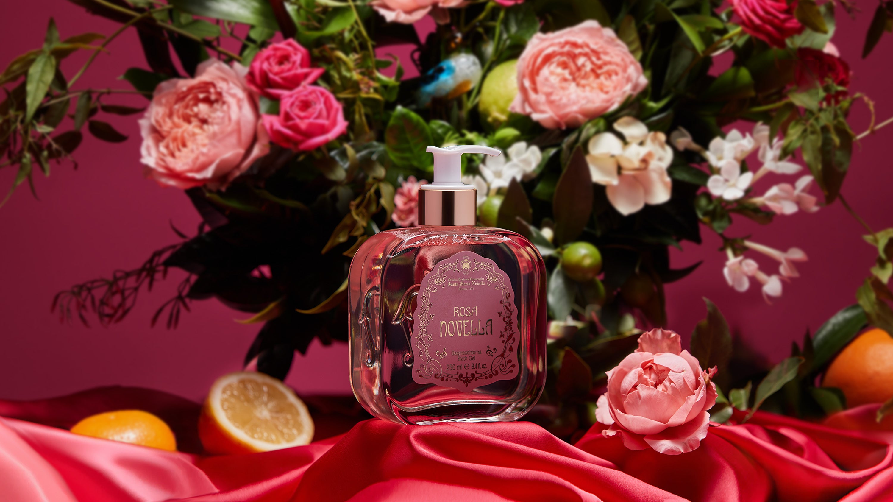 Rosa Novella: Luxury Shower Gel - Santa Maria Novella