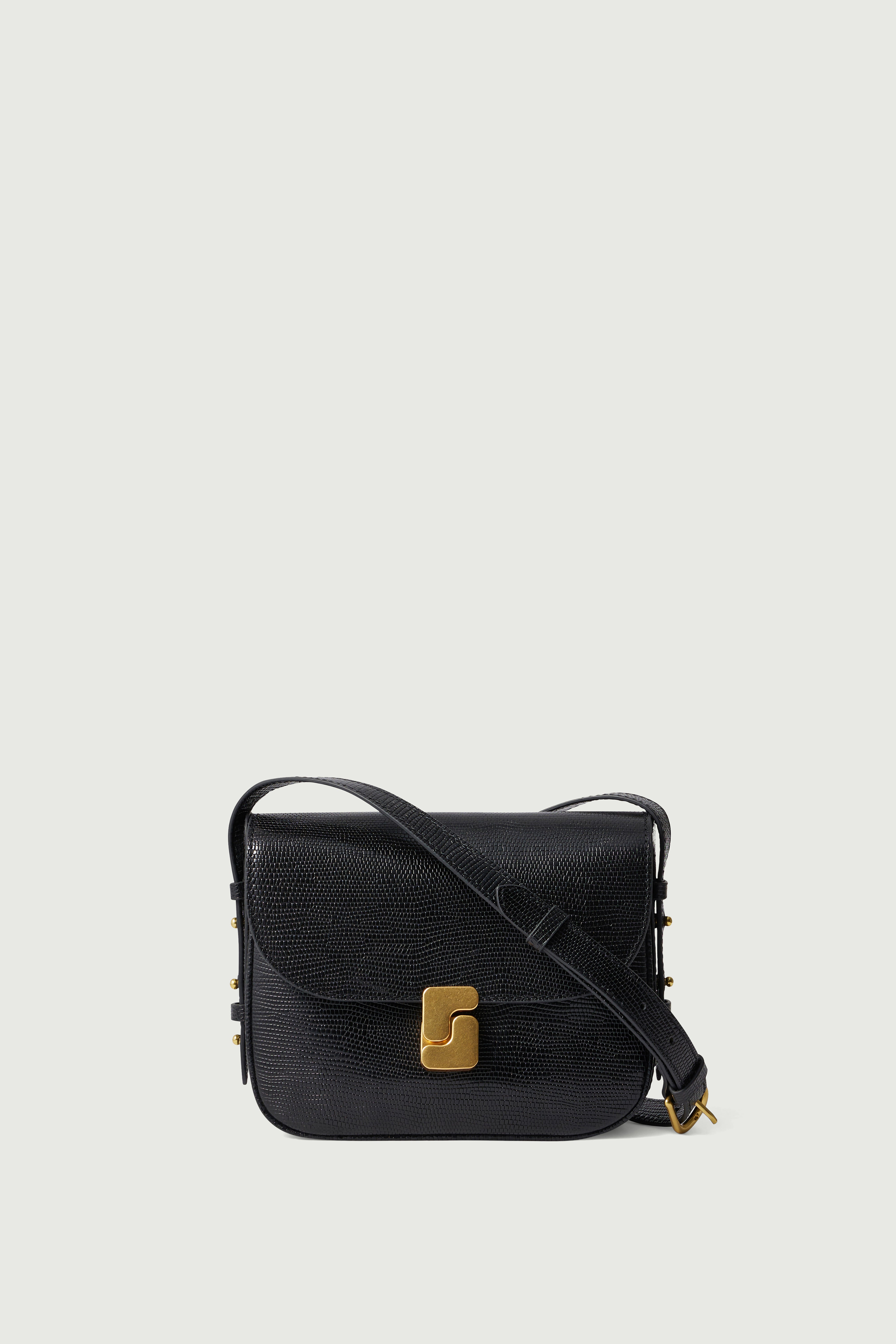 Bellissima Mini Bag - Black - Leather - Woman
