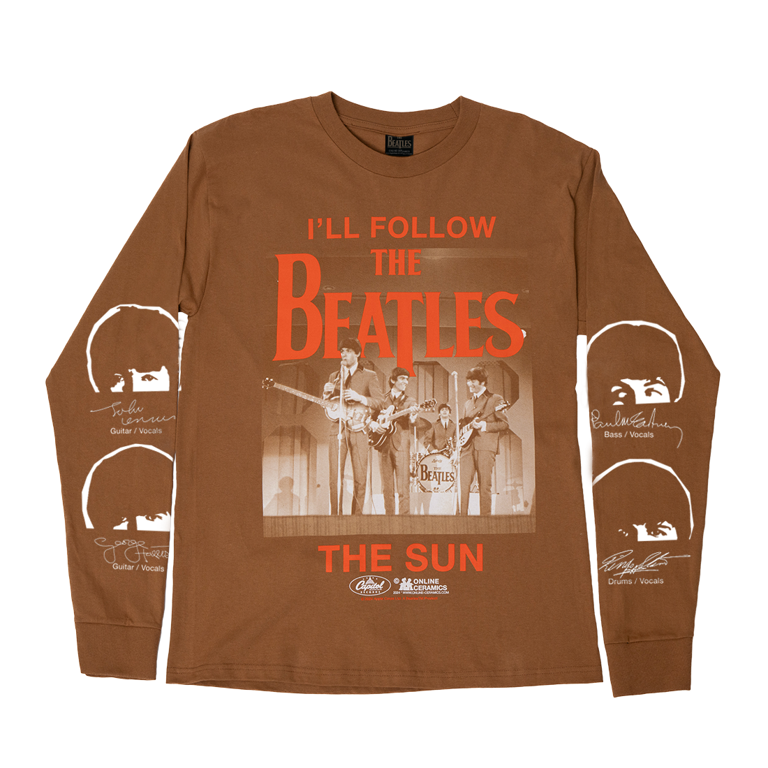 I'LL FOLLOW THE SUN LONGSLEEVE T-SHIRT - The Beatles Official Store