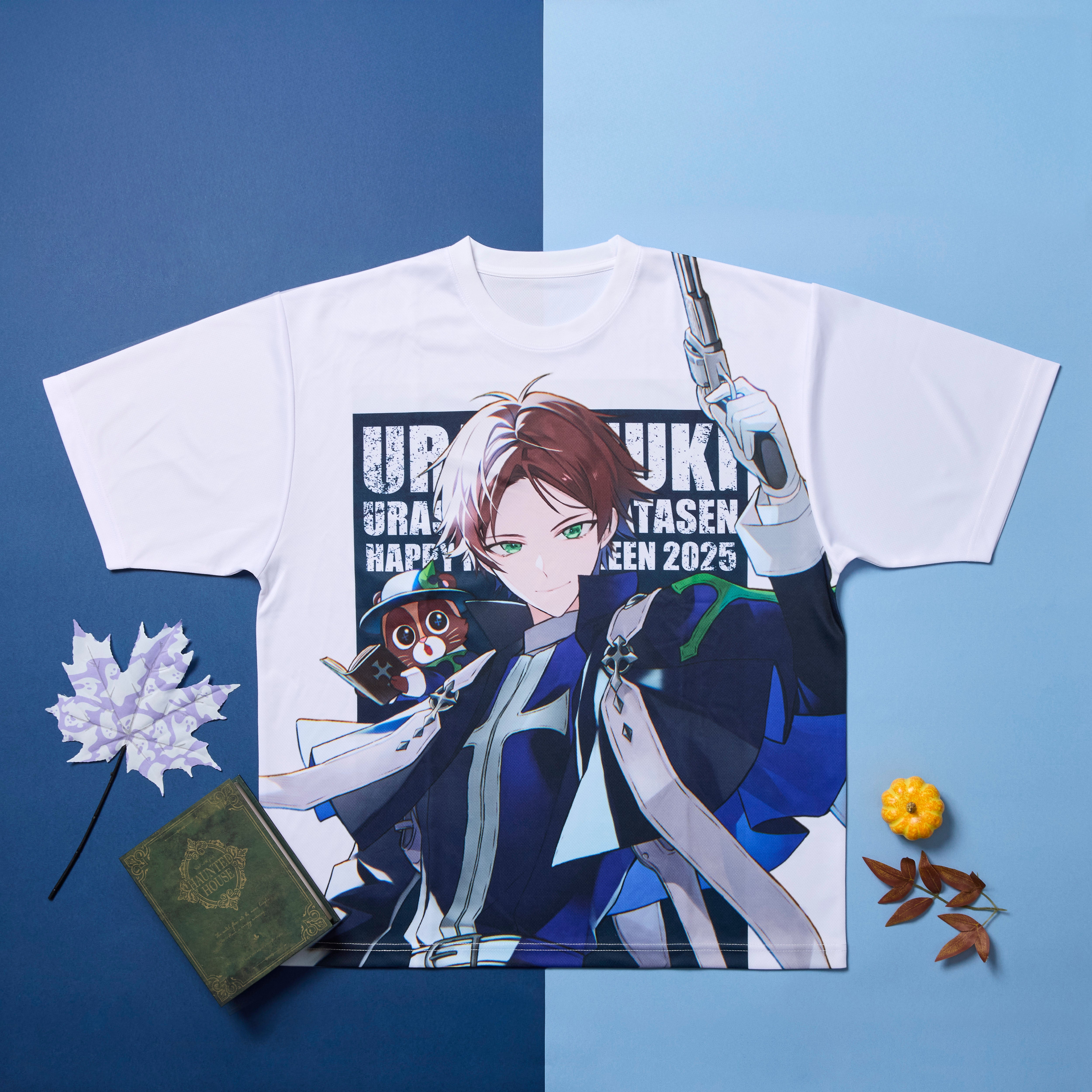 リフレクターTシャツ うらたぬき（Happy Halloweeeen 浦島坂田幽霊船