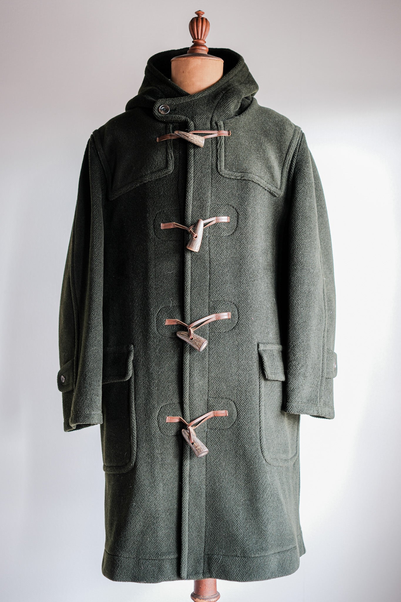 90's】Old INVERTERE HBT Wool Duffle Coat 