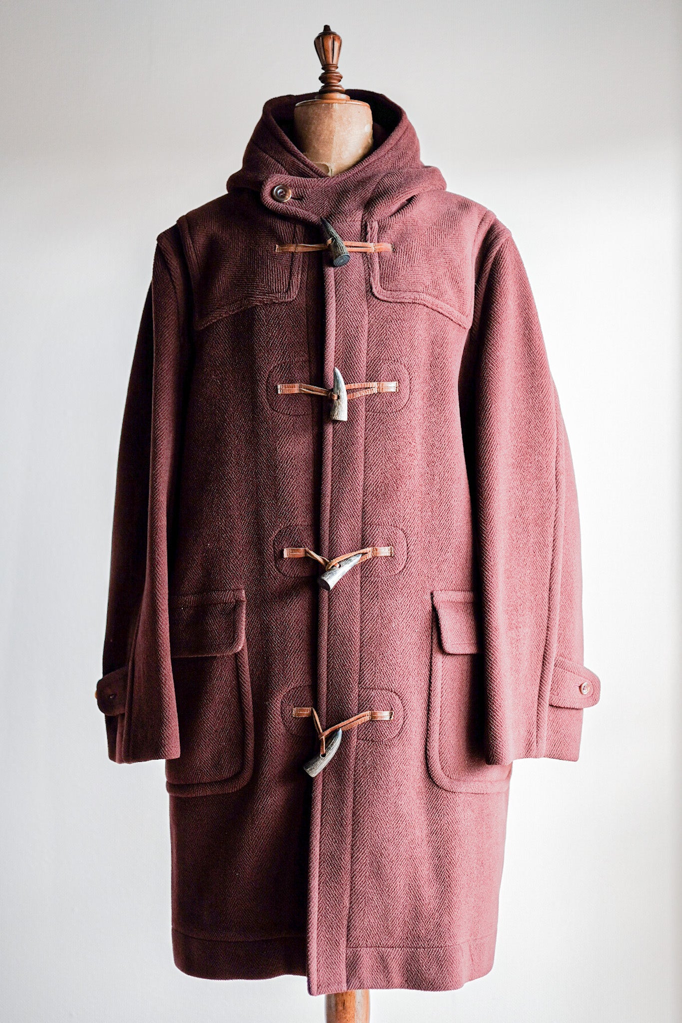 90's】Old INVERTERE Wool Duffle Coat 