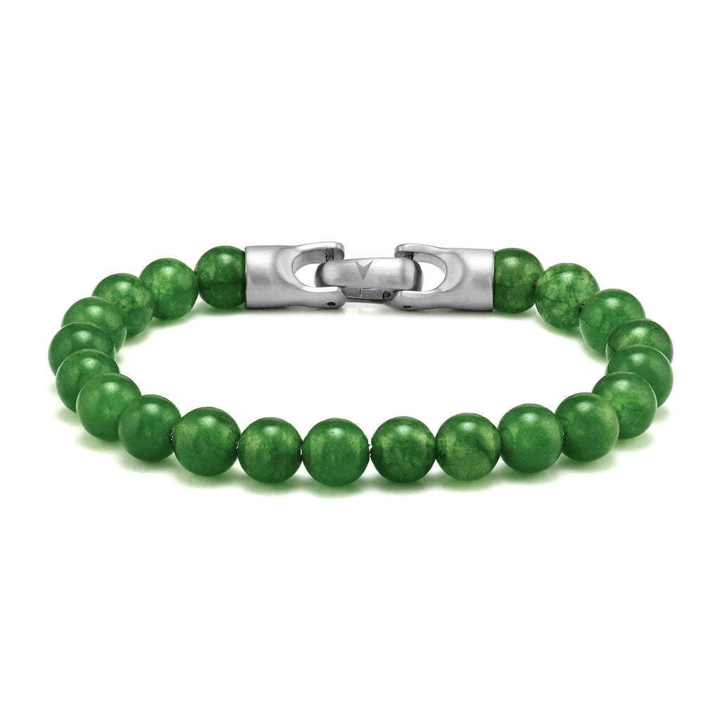 8mm Bead Bracelet - Green Onyx | Vincero | Vincero Collective