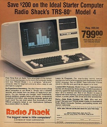 Tandy TRS-80 Model 4 – Vintage Computer