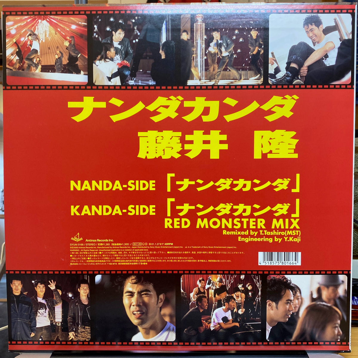 藤井隆 / ナンダカンダ | VINYL7 RECORDS