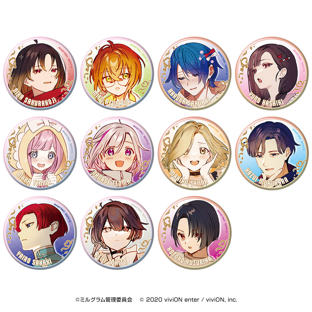 缶バッジ］ぷちミルケスタ 第1弾ver. ブラインド缶バッジ（バラ