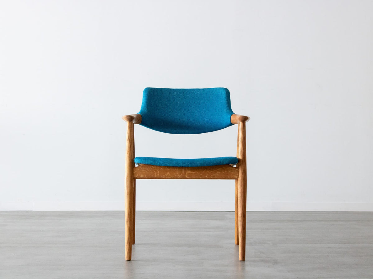 H001 Erik Kirkegaard｜アームチェア｜ターコイズ – tefu vintaging