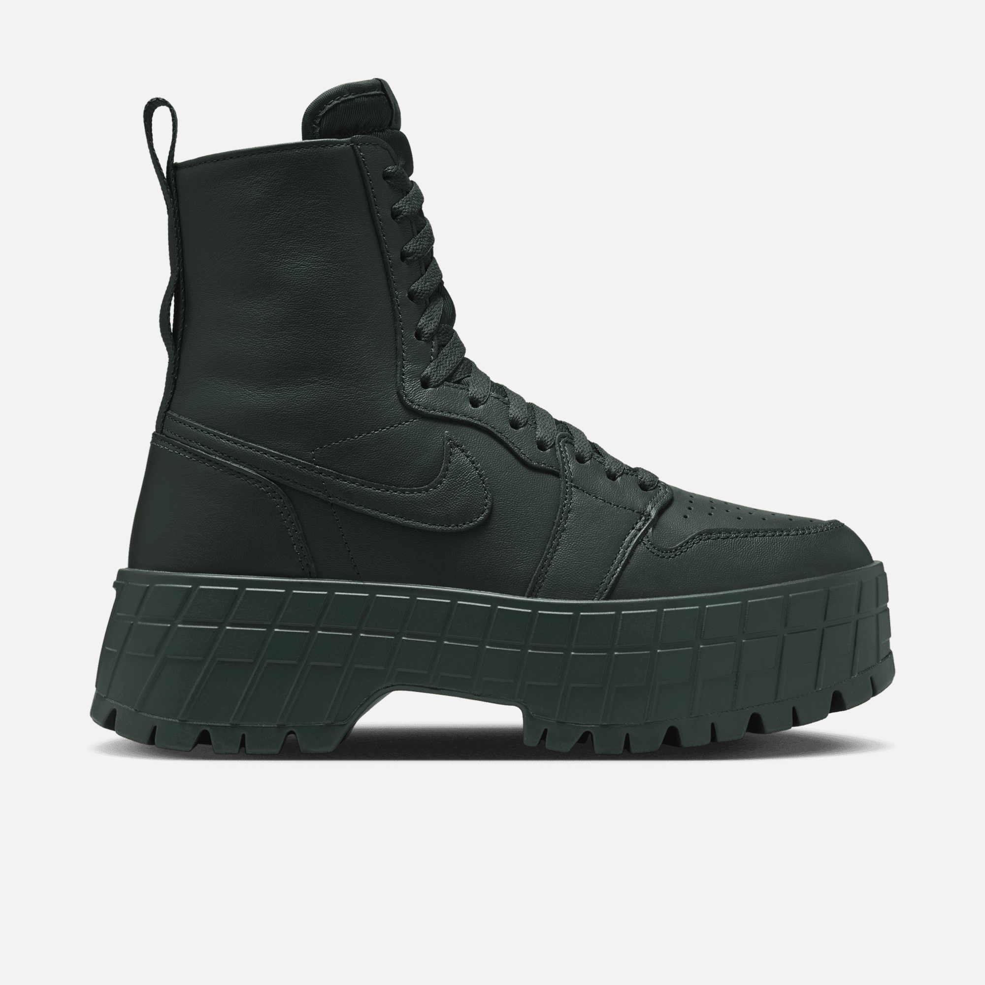 Air Jordan Women's 1 Brooklyn Dark Spruce Green – Puffer Reds