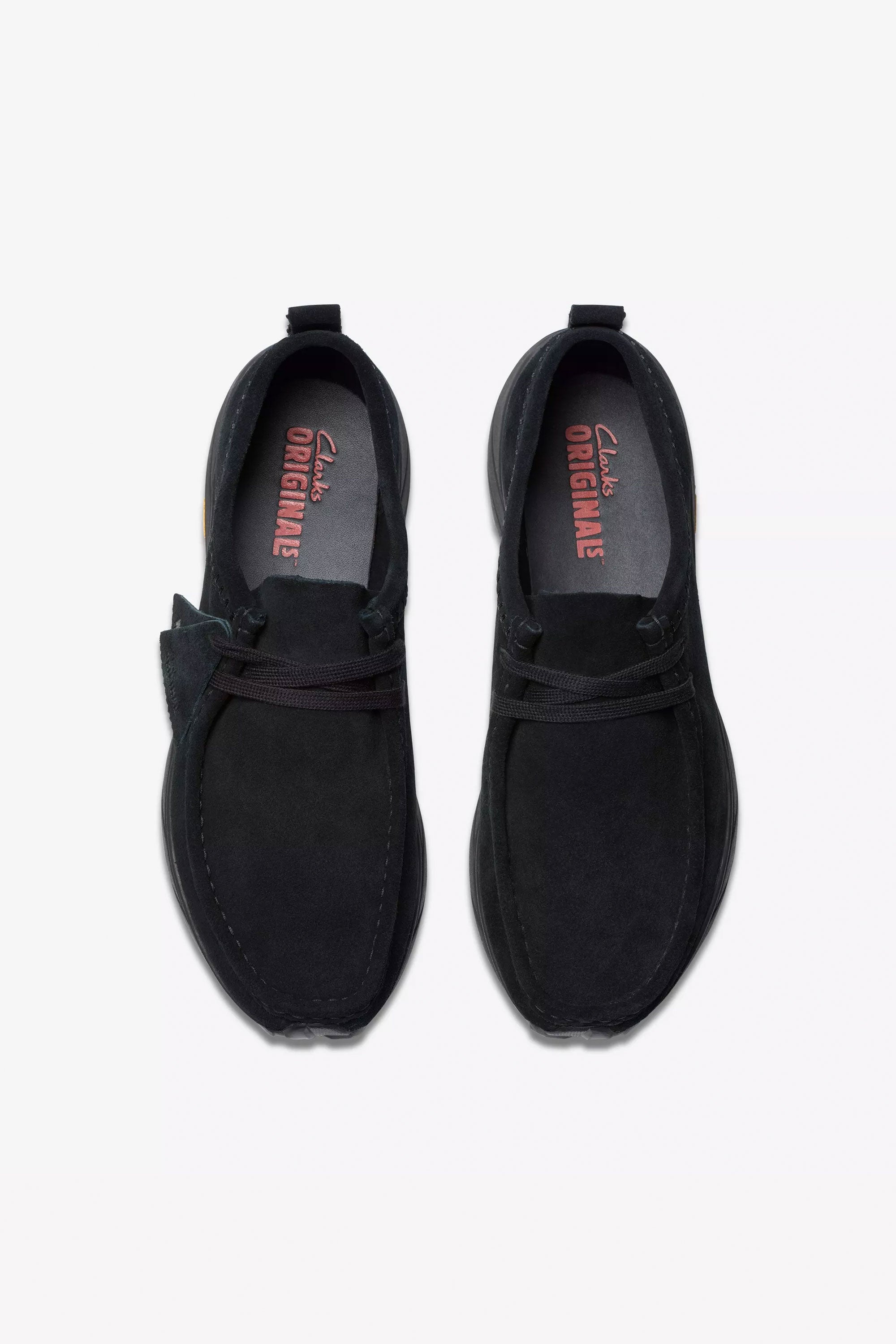 CLARKS WALLA EDEN LO BLACK SUEDE | Shop at PUKAS SURF SHOP