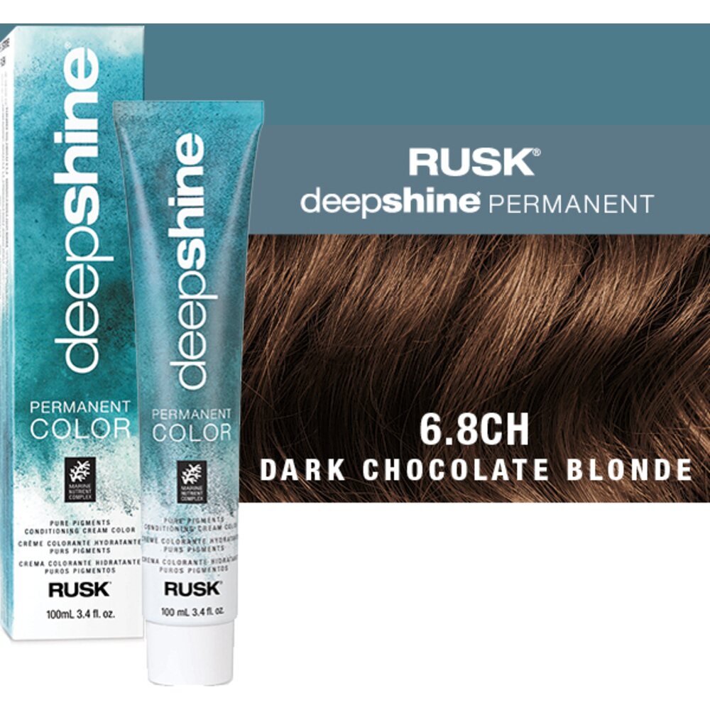 Rusk Deepshine Pure Pigments Conditioning Cream Color / 6.8CH Dark