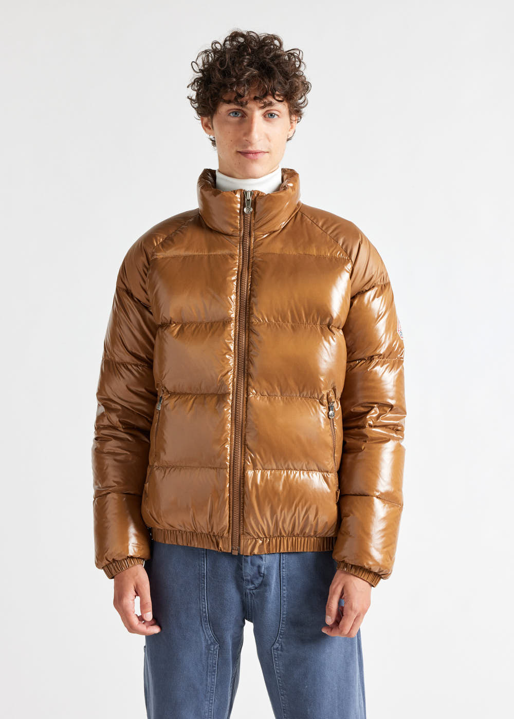 Vintage unisex shiny down jacket Mythic | Pyrenex