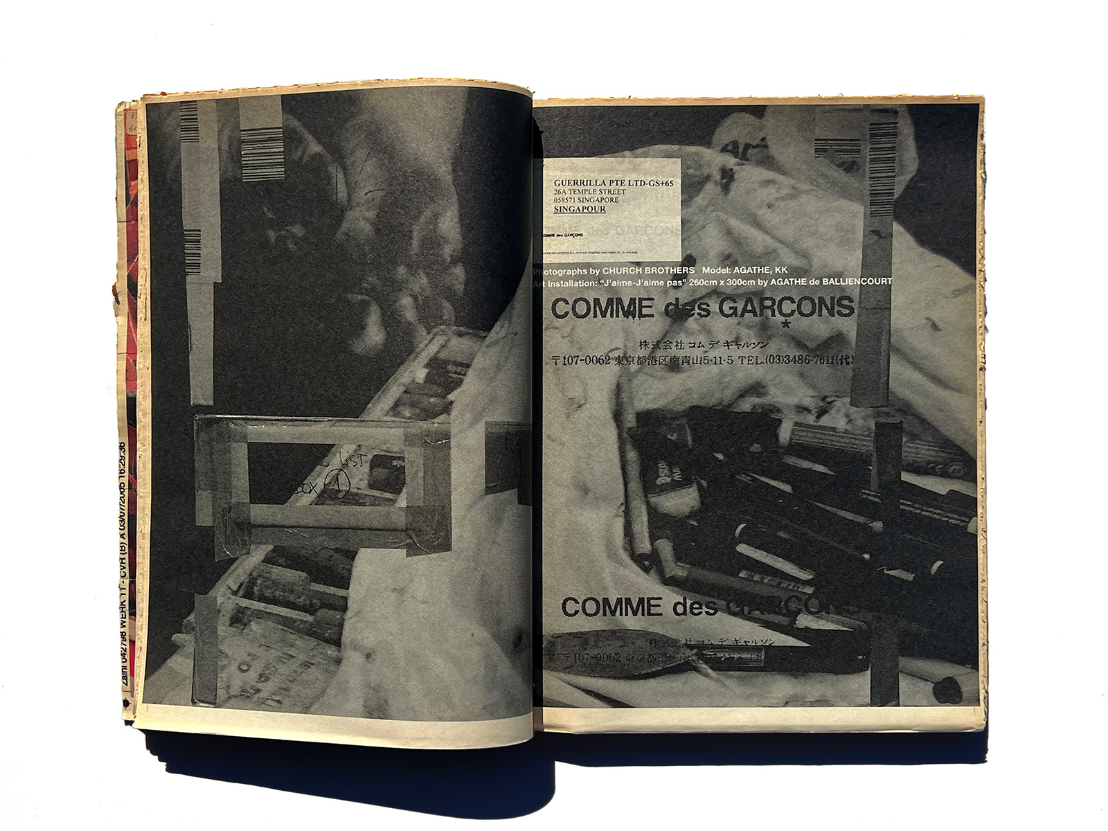 WERK 11 Guerrillazine Bastardized In Collaboration with COMME des