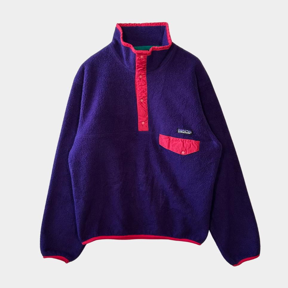 90's Patagonia パタゴニア シンチラスナップT フリースプルオーバー