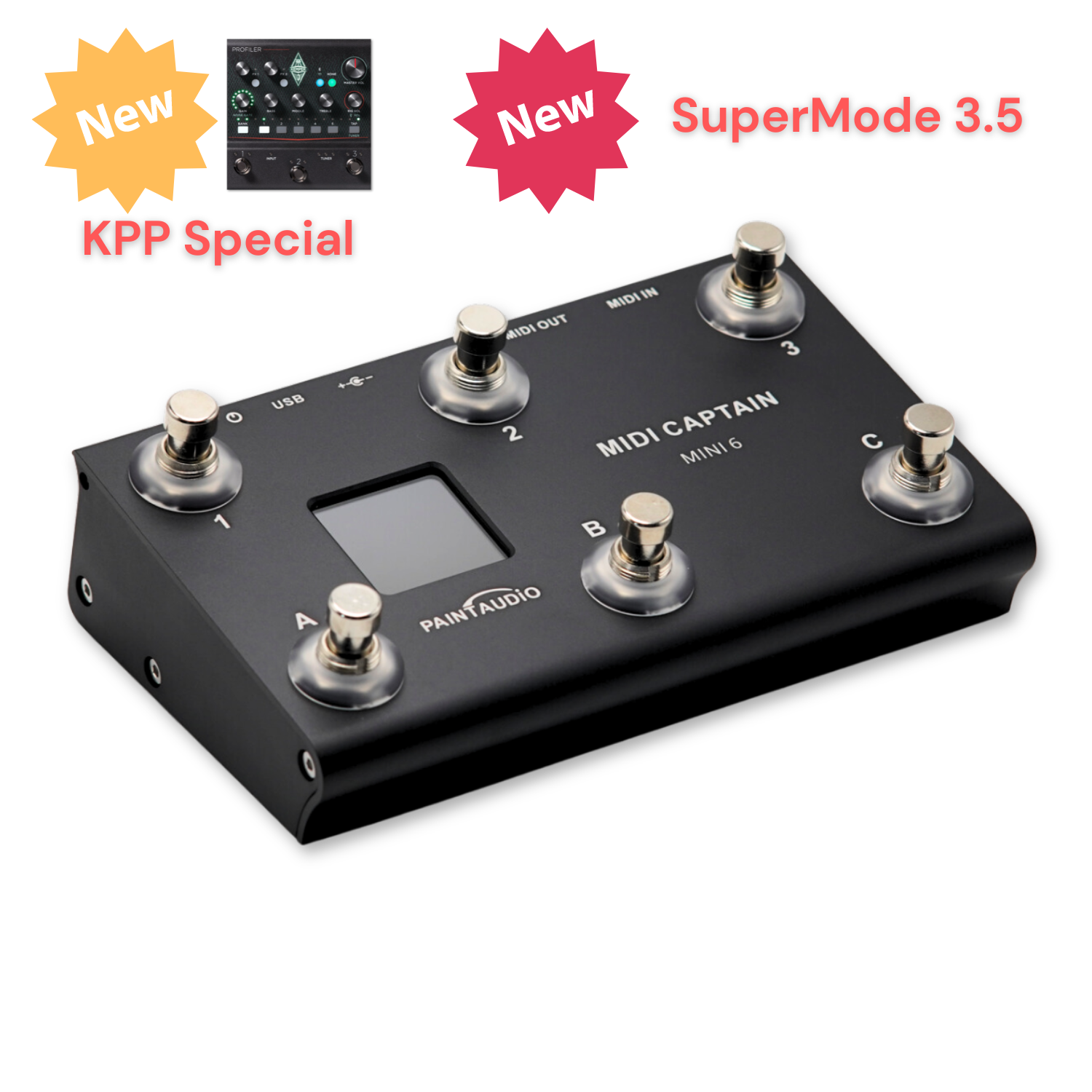 MIDI Captain MINI 6 Controller with HID Multi-state Cycling