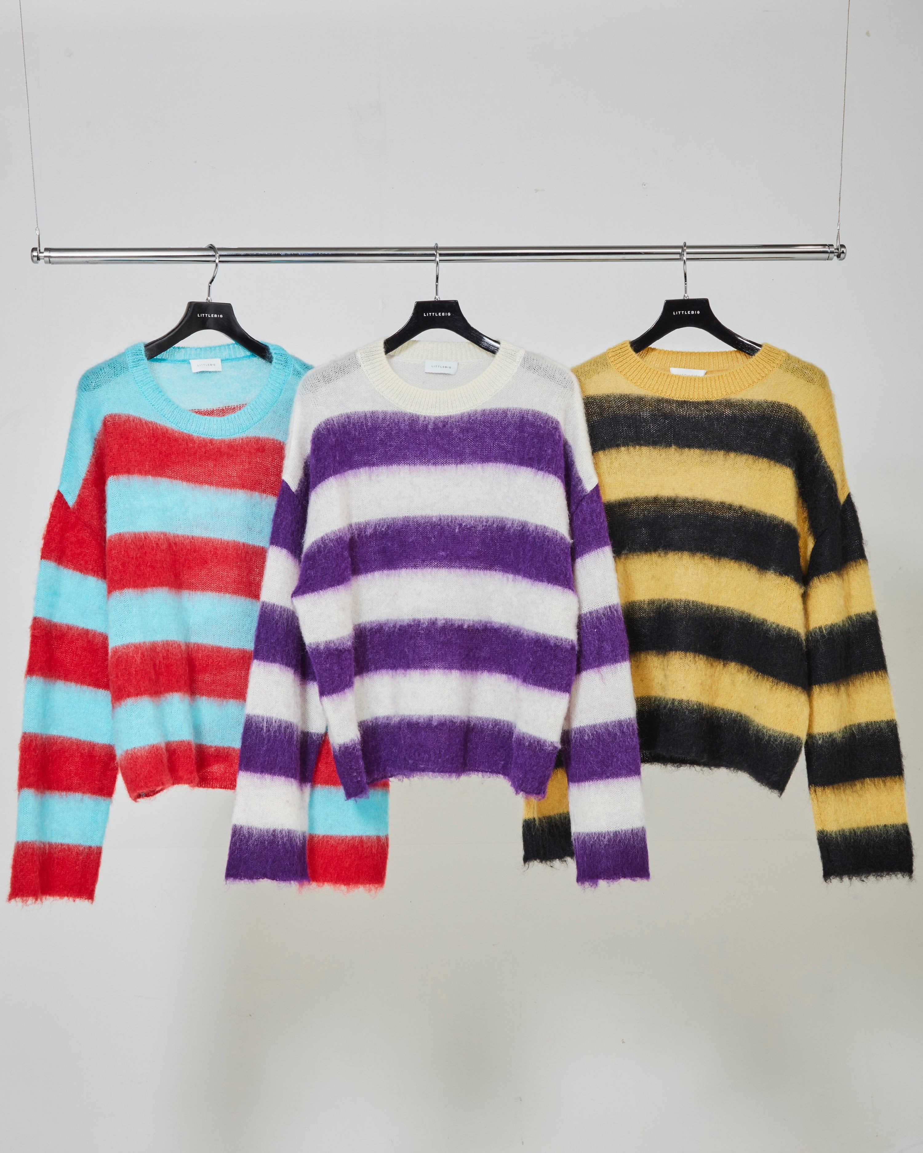 LITTLEBIG(リトルビッグ)のMohair Knit Blue or Purple(ニット)の通販