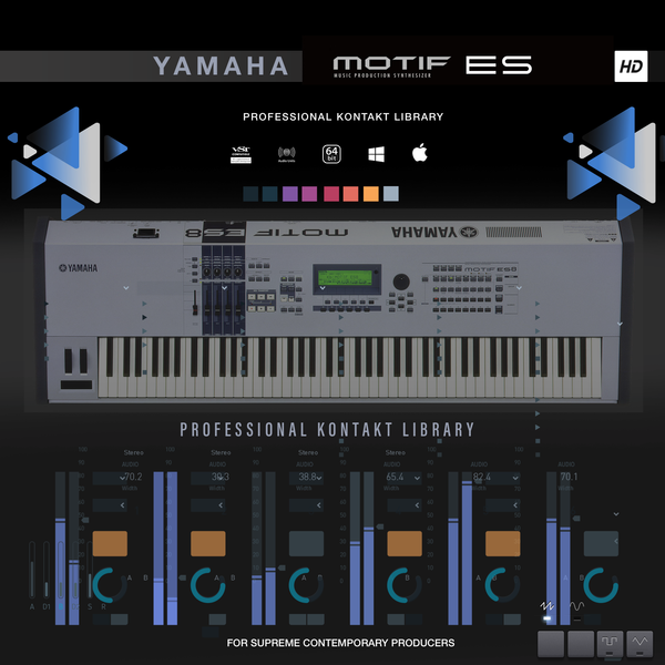 Yamaha Motif ES Kontakt Library - Panndora Audio