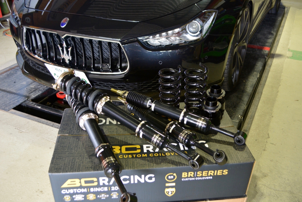 Panorama Craft - ブログ - マセラティ ギブリ BCRACING 車高調交換