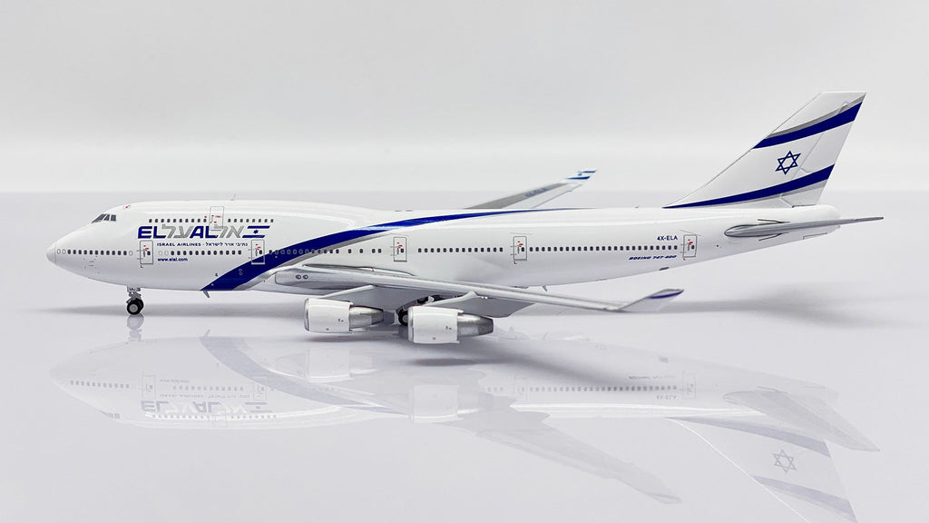 El Al Boeing 747-400 4X-ELA With Aviationtag JC Wings JC4ELY0108