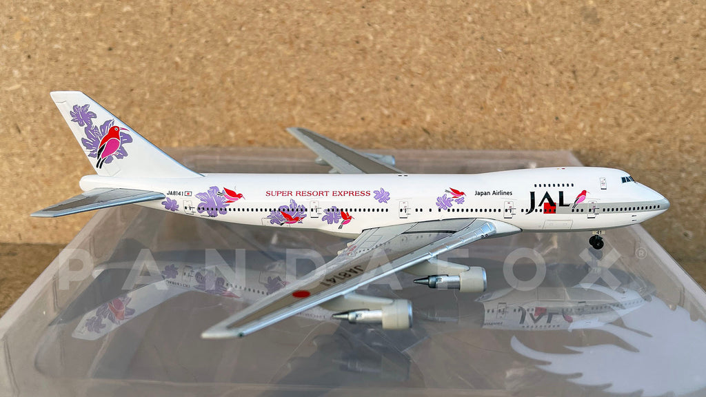 Japan Airlines Boeing 747-200 JA8141 Super Resort Express Purple