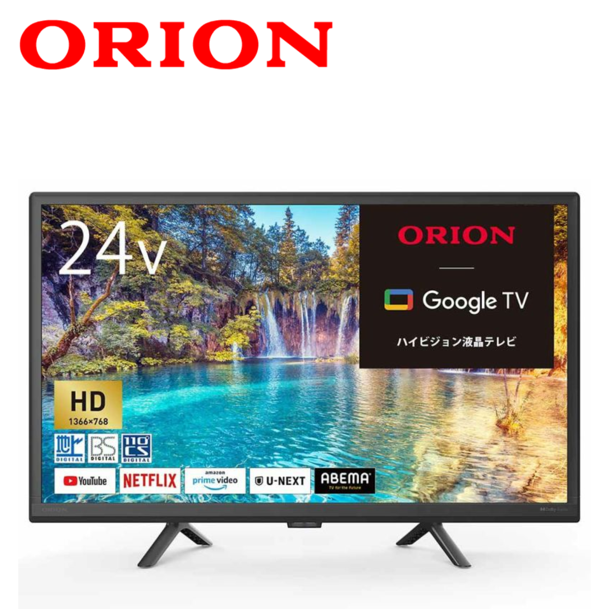 ORION】スマートテレビ ハイビジョン 24型 OLS24WD10
