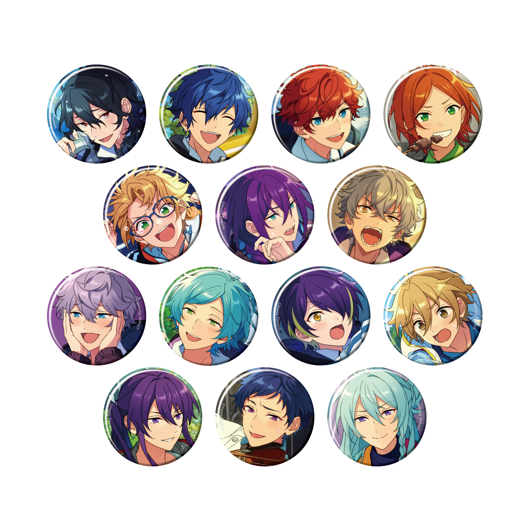 コレクション缶バッジ［2026 Jan.］-Casual Side-（BOX） – pattythree