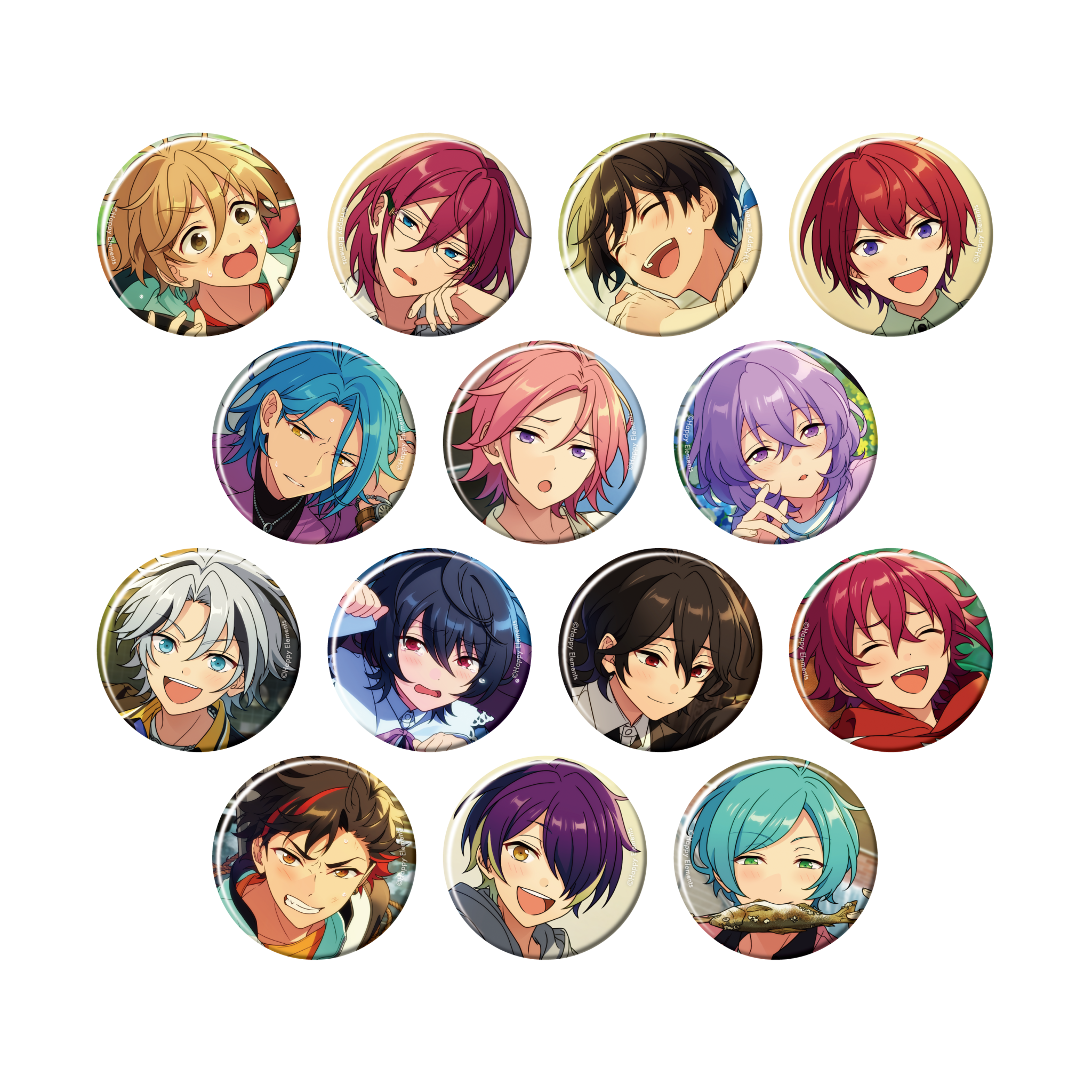 コレクション缶バッジ［2024 Sep.］-Casual Side-（BOX） – pattythree