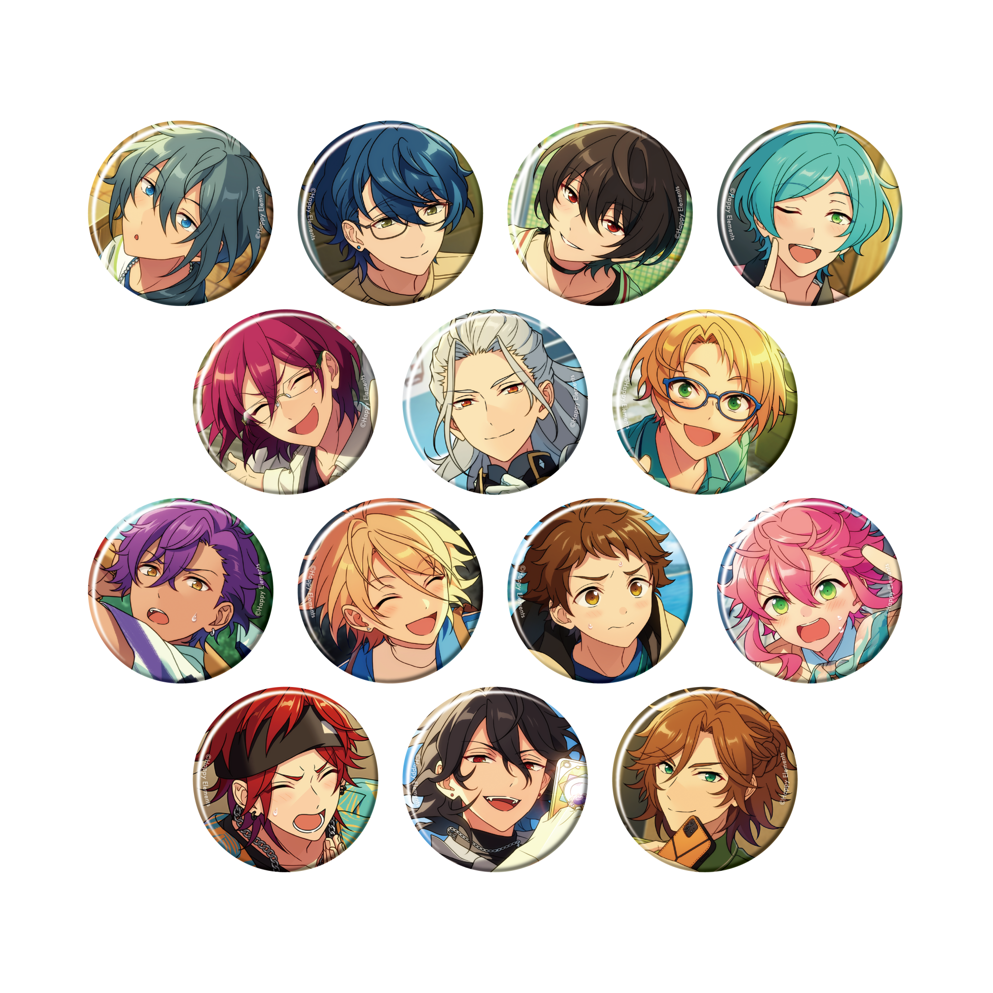 コレクション缶バッジ［2025 Apr.］-Casual Side-（BOX） – pattythree