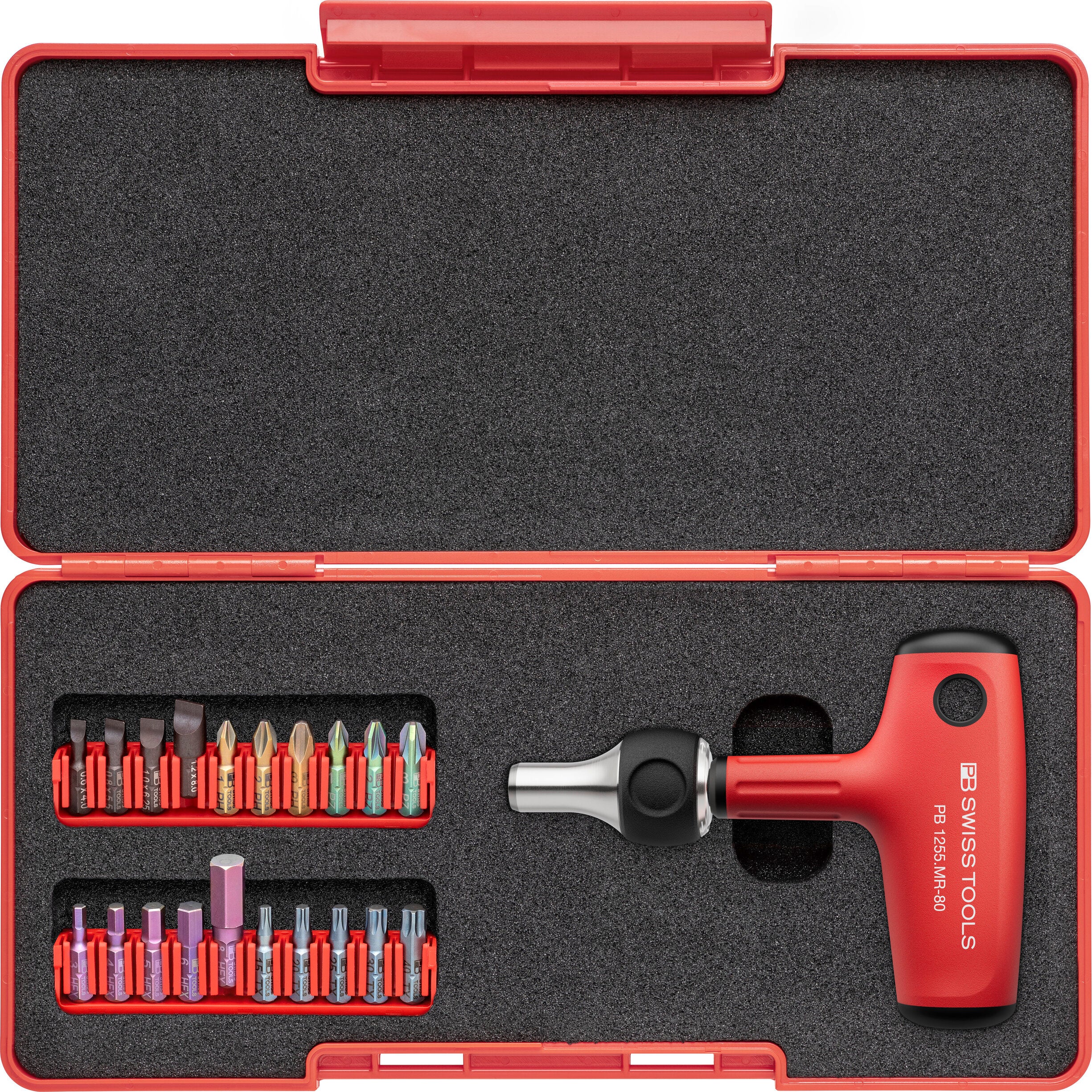 Ratchet T Handle Screwdriver Set PB 1255 MR by PB Swiss Tools USA